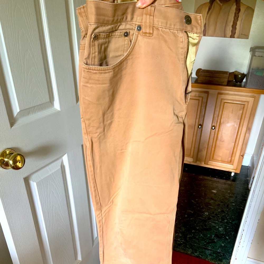 Men’s khaki pants. Classic fit. 33x34 lightly worn
